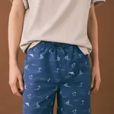 Mango – Maillot de Bain pour Homme Imprimé Palmiers thumbnail 1