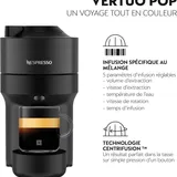 Machine à Cafe Nespresso Delonghi Vertuo Noir ENV90B thumbnail 2