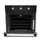 Four Lcs Encastrable 60X60 A Gaz Noir NGB2BL thumbnail 4