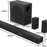 Barre de Son Hisense 540W HS5100 5.1 thumbnail 1