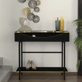 Table Console Torris Noir Doree M35 thumbnail 1