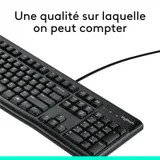 Clavier Logitech USB k100 thumbnail 2