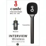 Microphone d'Interview Sans Fil CANDC DC-T20 thumbnail 1