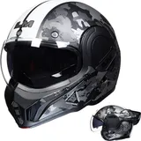 Casque Moto Intégral Modulable ATV/UTV B707 – Camouflage XXL thumbnail 1