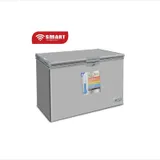 Congelateur Smart Technology Horizontal 350LITRES Avec Vitre Gris STCC320V thumbnail 1