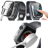 Coque Apple Watch Series 8 - 45 mm - Plastique - Transparent thumbnail 2