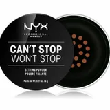 NYX - Poudre Fixante Can't Stop Won't Stop - Couleur 05 Deep thumbnail 1