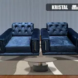 Salon Canapé 7 places Couleur Au Choix Kristal thumbnail 6
