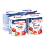 ELLE & VIRE - Yaourt mon grec à la fraise - 125G thumbnail 1
