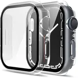 Coque Apple Watch Series 8 - 45 mm - Plastique - Transparent thumbnail 1