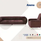 Salon Canapé 7 places Couleur Au Choix Arena thumbnail 3