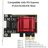 Binardat 2.5Gb RJ45 PCIe PXE Network Card with Low Profile Bracket thumbnail 2