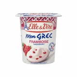 ELLE & VIRE - Yaourt à la framboise - 125g thumbnail 1