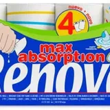 RENOVA - Essuie-Tout Max Absorption – Pack 4 Rouleaux thumbnail 1
