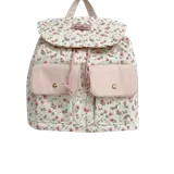 Sac à Dos Floral Femme – Grande Capacité Rose Pastel thumbnail 1