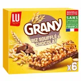 LU – 6 Barres Grany Riz Soufflé et Chocolat - 125 g thumbnail 1