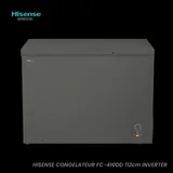 Congelateur Hisense Horizontal Inverter Gris FC410DD thumbnail 1