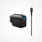 Chargeur Mural ICONIX IC-HC1024 pour iPhone - 17W thumbnail 1