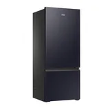 Refrigerateur Haier Combine 3 tiroirs 460 litres Noir HRF460BMB thumbnail 1