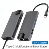 Convertisseur R SCAR RS-TCHD8IN1 Type-C vers HDTV 8 en 1 thumbnail 1