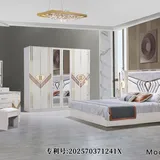 Chambre à Coucher 6 battants 5 pièces Blanc 916H thumbnail 1