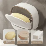 Porte-savon de luxe avec plateau d'égouttage thumbnail 1