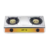 Plaque Lefon 2FEUX A Gaz Gris LFGS3221 thumbnail 1