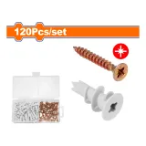 Kit 120 Vis et Chevilles - Fixation Haute Résistance thumbnail 3