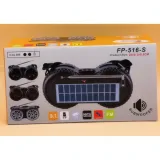 Radio et Haut-Parleur Solaire FEPE FP-516-S - Multi Fonctions thumbnail 1