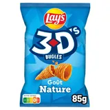 Biscuits apéritifs saveur nature LAY'S 3D 85G thumbnail 1