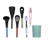 Set d'ustensiles de cuisine multicolores Decakila - 7Pcs thumbnail 1