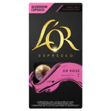 L'OR - Café Capsules Or Rose Intensité 7 Compatible Nespresso - 10 capsules - 52 g thumbnail 1