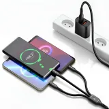 wiwu starlink USB-A to Micro+USB+iP Cable thumbnail 2