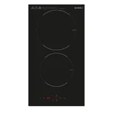 Plaque Encastrable Kumtel 2FEUX Electrique Noir HV302 thumbnail 1