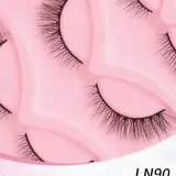Lot de 5 Paires de Faux Cils Fins – Effet Naturel et Léger thumbnail 1