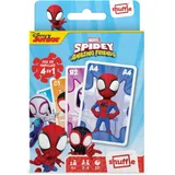 Shuffle Spidey Et Ses Amis Extraordinaires 4 Jeux En 1 Coffret Jeu De Société Enfant Licence Marvel thumbnail 1