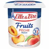 ELLE & VIRE - Yaourt à la pêche - 125g thumbnail 1