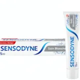 Sensodyne Dentifrice Blanchissant Soin Blancheur, Protection Complete 24h Contre la Sensibilité 75ml thumbnail 1