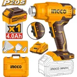 Décapeur thermique sans fil 20V INGCO HGLI20025 thumbnail 1