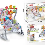 Chaise à bascule multifonction pour bébé, balançoire électronique confortable, transat pour bébé thumbnail 1