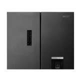 Refrigerateur Finix Side By Side 620L 4PORTES Nofrost Avec Fontaine Gris 620 thumbnail 6