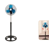 Ventilateur sur pied Decakila Noir 10" thumbnail 1