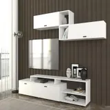 Table Téléviseur Gril TV Unit White T727-BLA thumbnail 1