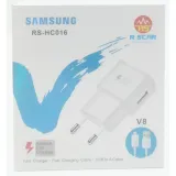 Chargeur de Voyage V8 RS-HC016 pour Téléphone thumbnail 1
