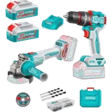 Pack Combo 20V - Meuleuse 1200W & Perceuse 66Nm thumbnail 1