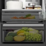 Refrigerateur Hisense Combine 3 tiroirs 370 litres Nofrost Inverter Noir RB5K330GSFE thumbnail 5