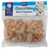 Crevettes décortiquées surgelées Général Food sachet 500 g thumbnail 1