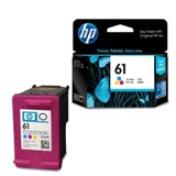 Cartouche HP 61 Couleur Original thumbnail 1