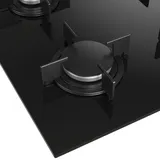 Plaque Beko Encastrable 4FEUX 60X60 A Gaz Noir HILG64120S thumbnail 4