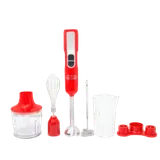 Mixeur plongeant sans fil 16V 5 en 1 500 ml (ROUGE) thumbnail 1